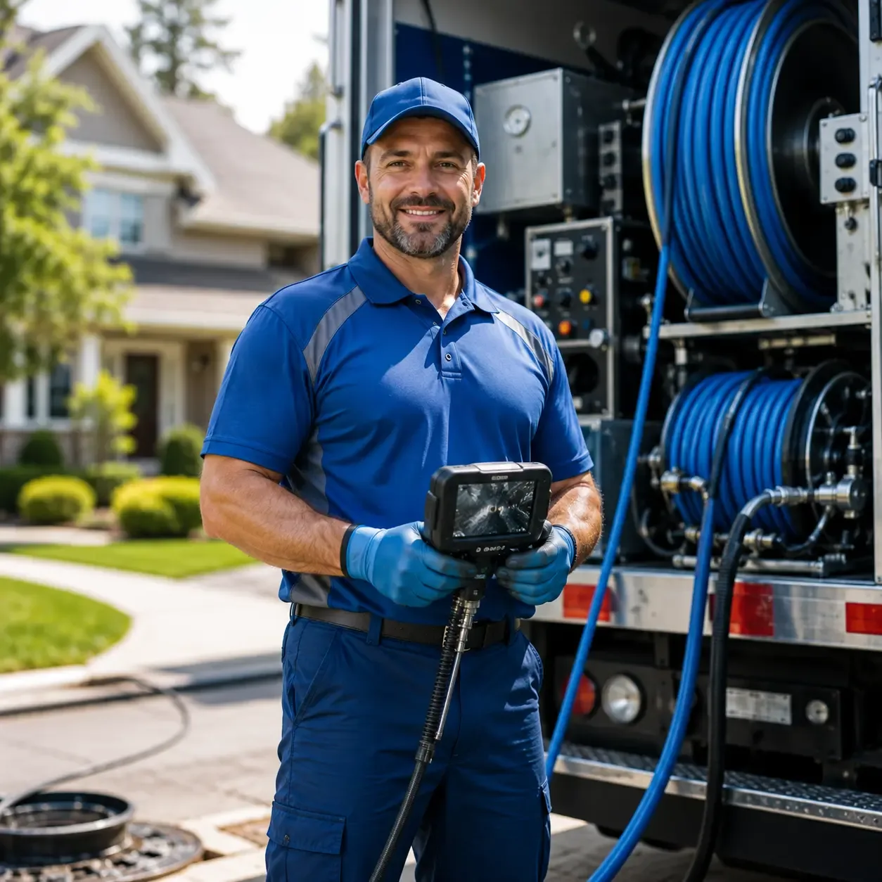 Local outdoor drain cleaning specialists in London, TX